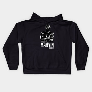 Marvelous Marvin Hagler Boxing Legend Signature Vintage Retro 80s 90s Bootleg Rap Style Kids Hoodie